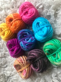 Image 2 of Hand Dyed 12ply Double Knit Yarn Pavk