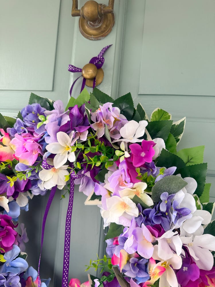 Image of 40cm Thick Wicker Hydrangea 