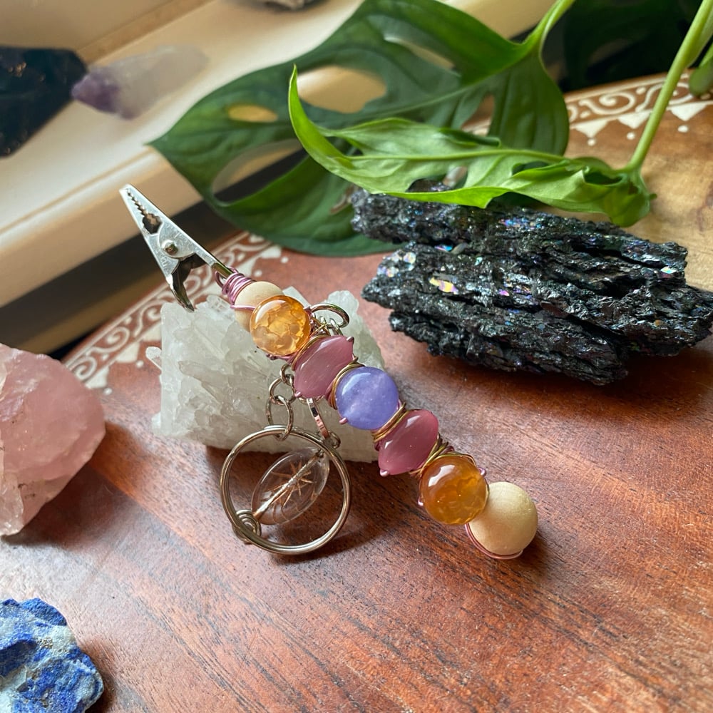 Image of sweet candy clip keychain  