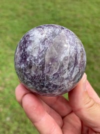 Image 4 of Lepidolite Sphere #1479