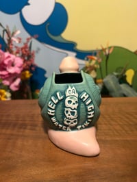 Image 2 of "Surf Gary" Cocktail Tiki Mug - Seafoam Glaze •Free Shipping•