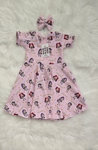 Image 4 of Kpop demon hunters dress and bow.