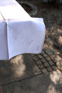 Image 3 of 3 französische Servietten, Monogram J R 