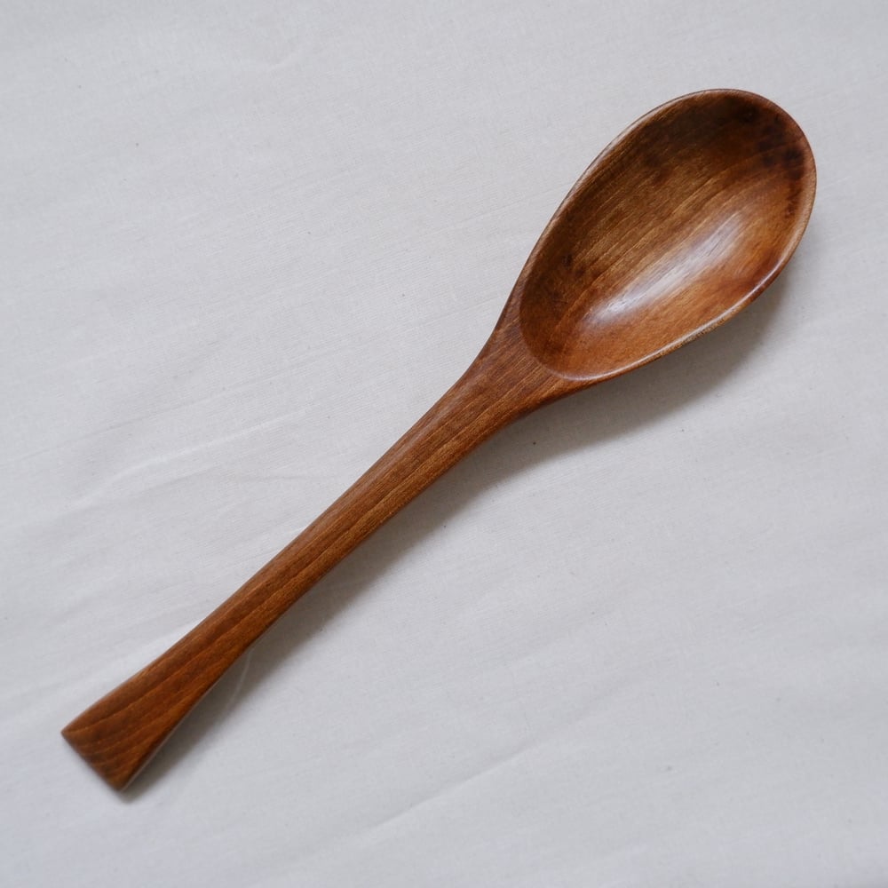 Walnut Rounded Wooden Spoon 