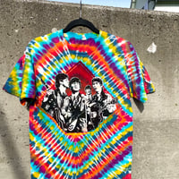 Image 1 of 1980s Beatles Tie Dye Size Large