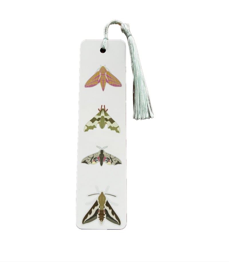 Hawk-moth Bookmarks - Various Designs Available | UK Birding Pins