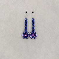 Image 4 of Hoodoo Hex Pride Flag Earrings