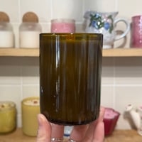 Image 2 of honey whiskey and lemon scented candle