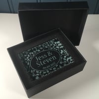 Image 5 of Personalised Wedding Glass Block