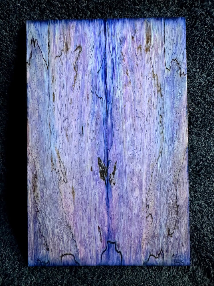 Image of Spalted Tamarind Knife Scales ST-01