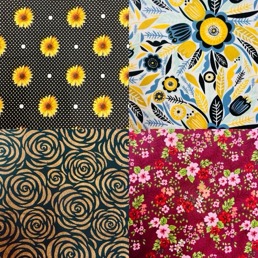 Image of  Wristlet Bag with Vinyl Bottom 