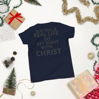 Image 12 of Unisex Youth Short Sleeve T-Shirt ( life is not a game)