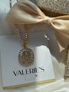 Angelic Blinged Virgencita Necklace