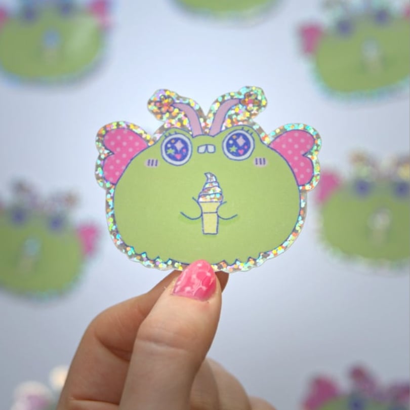 Image of Fairy Frog Sticker 