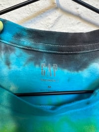 Image 2 of Krusty's Kustoms Heart Crop Spiral Dyed Tee