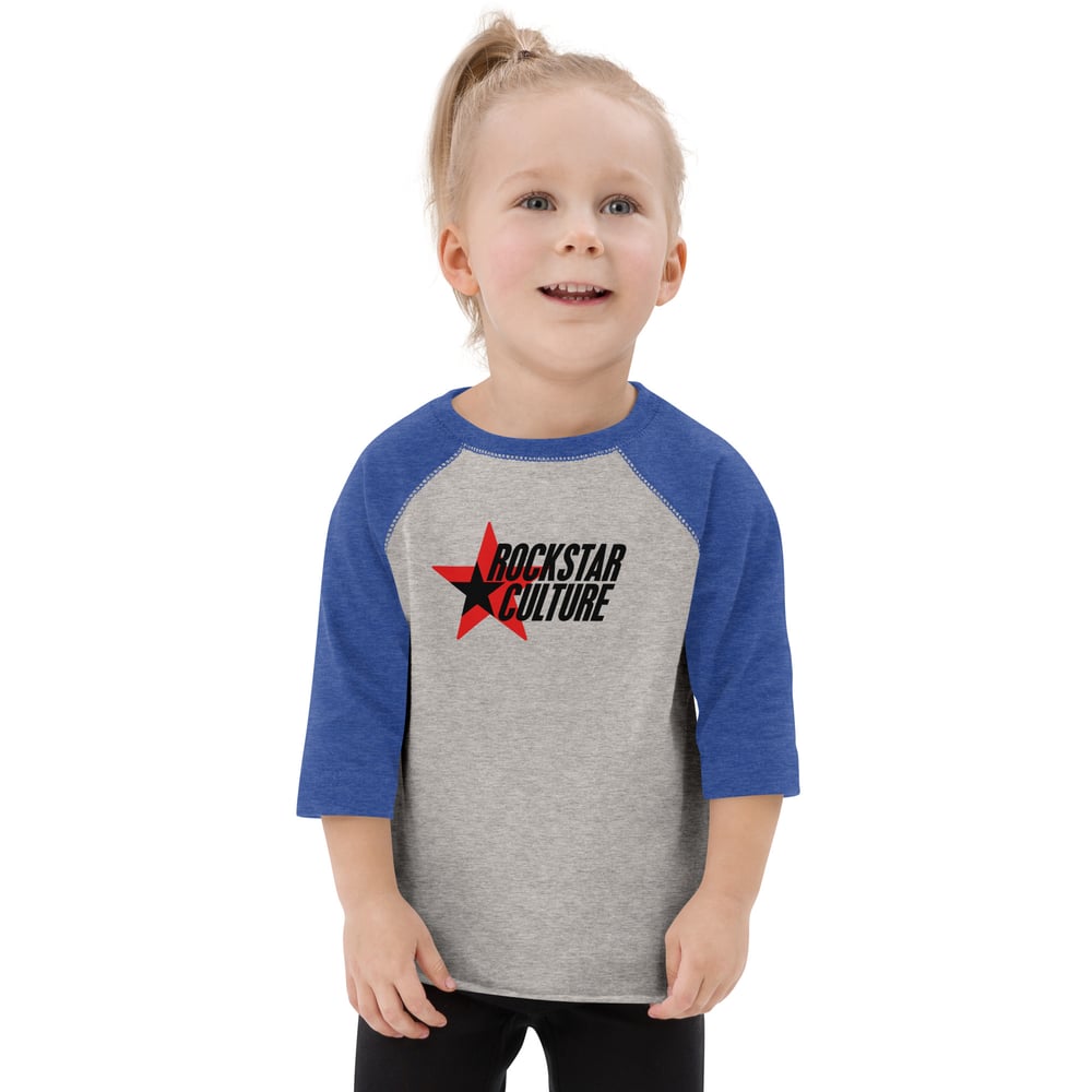 Rockstar Culture Unisex Toddler baseball shirt
