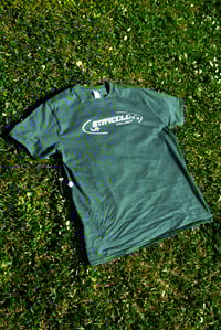 Image 1 of Vibes Gray on Green T-shirt