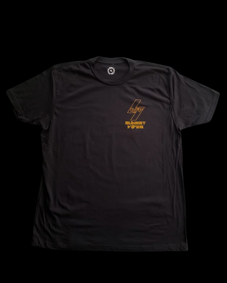 Sunset Vibes Tee Black Image 2