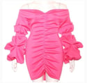 Hot Pink Scuba Mini Dress - was $90 - and HAT