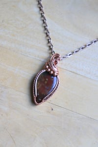 Image 1 of Copper x Bloodstone Pendant