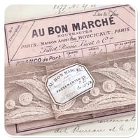 Image 2 of 1m of vintage french lace on a vintage style french postcard 5cm wide 