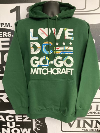 Image of Forest Green LOVE DC GOGO MITCHCRAFT SUBWAY Hood