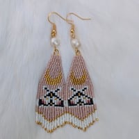 Image 1 of Moonlight 🌙 Moth fringe- spirit bead discounted 