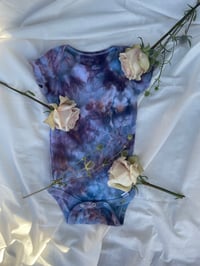 Image 2 of Hand Dyed Organic Cotton Baby Onesies 3 pack