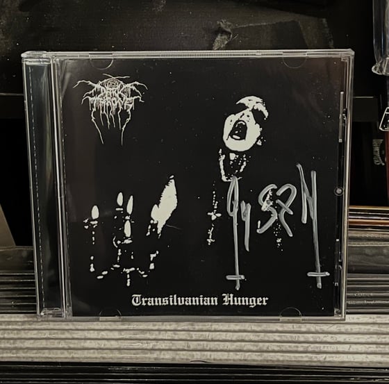 Image of CD Darkthrone «Transilvanian Hunger» SIGNED