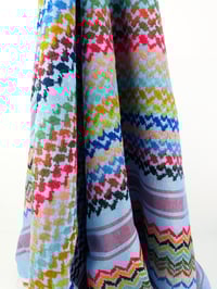 Image 1 of Blue/Pink Keffiyehs (Made in Jordan)