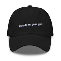 Image 1 of Check On Your Gut -- Dad hat