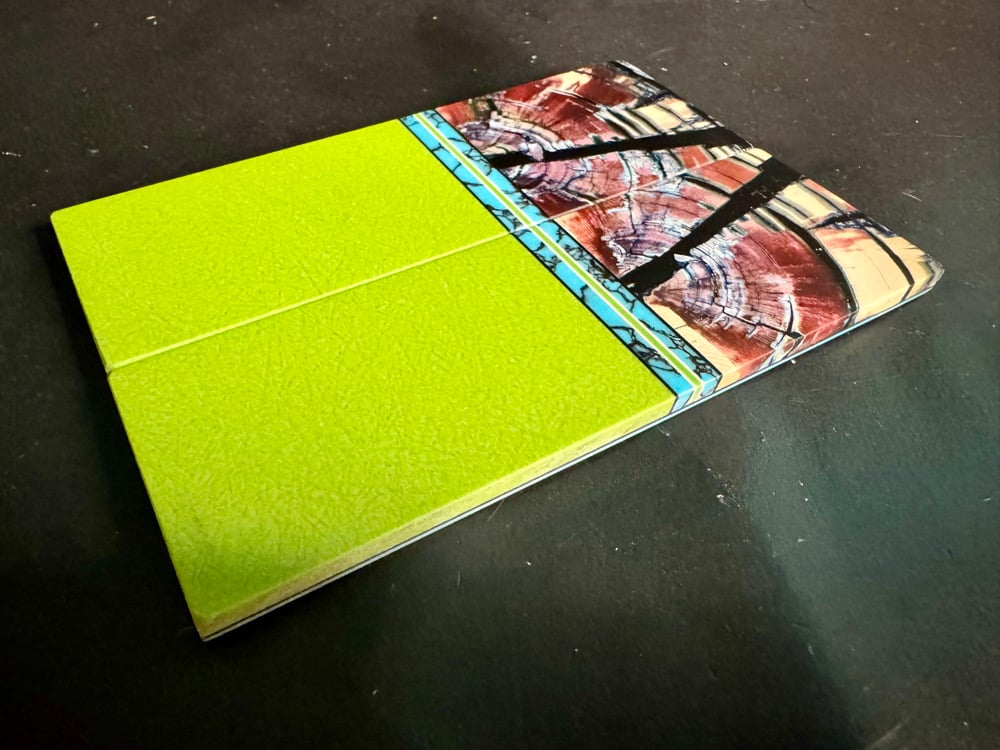 Image of Mammoth Tusk & Glass Fiber Segmented Knife Scales 2