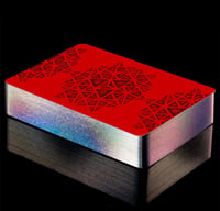 Image 1 of PRE-ORDER Holographic Gilded Playing Cards: Holographic