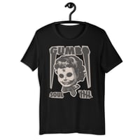 Image 1 of masked girl Unisex t-shirt