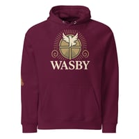 Image 1 of WASBY® Unisex Eco Raglan Christian Hoodie | Faithwear Streetwear UK