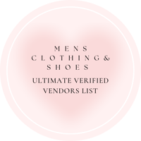 Image 1 of Men’s Clothing/Shoes Vendors List!