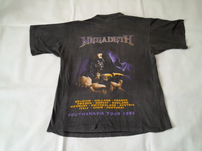 Megadeth Tour T-Shirt 1995