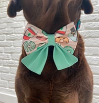 Image 7 of Christmas Sailor Bows / Bow Ties - Choice of Three Designs, Doughnuts, Trees or Gingerbread