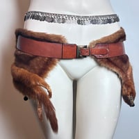 Image 1 of Foxy Red Waist Belt