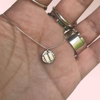 Image 1 of Arepa con quesito necklace 