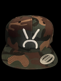 Image 1 of Mean Face snapback 