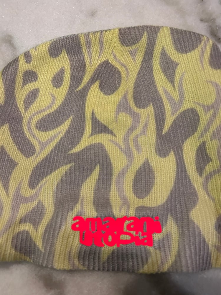 Euphoria Slouchy Flame Beanie 