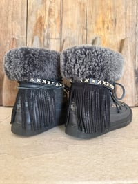 Image 2 of Emonk leather Alaska boho boots size 38