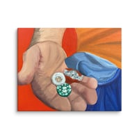 Image 2 of BROKE BOI Canvas Print