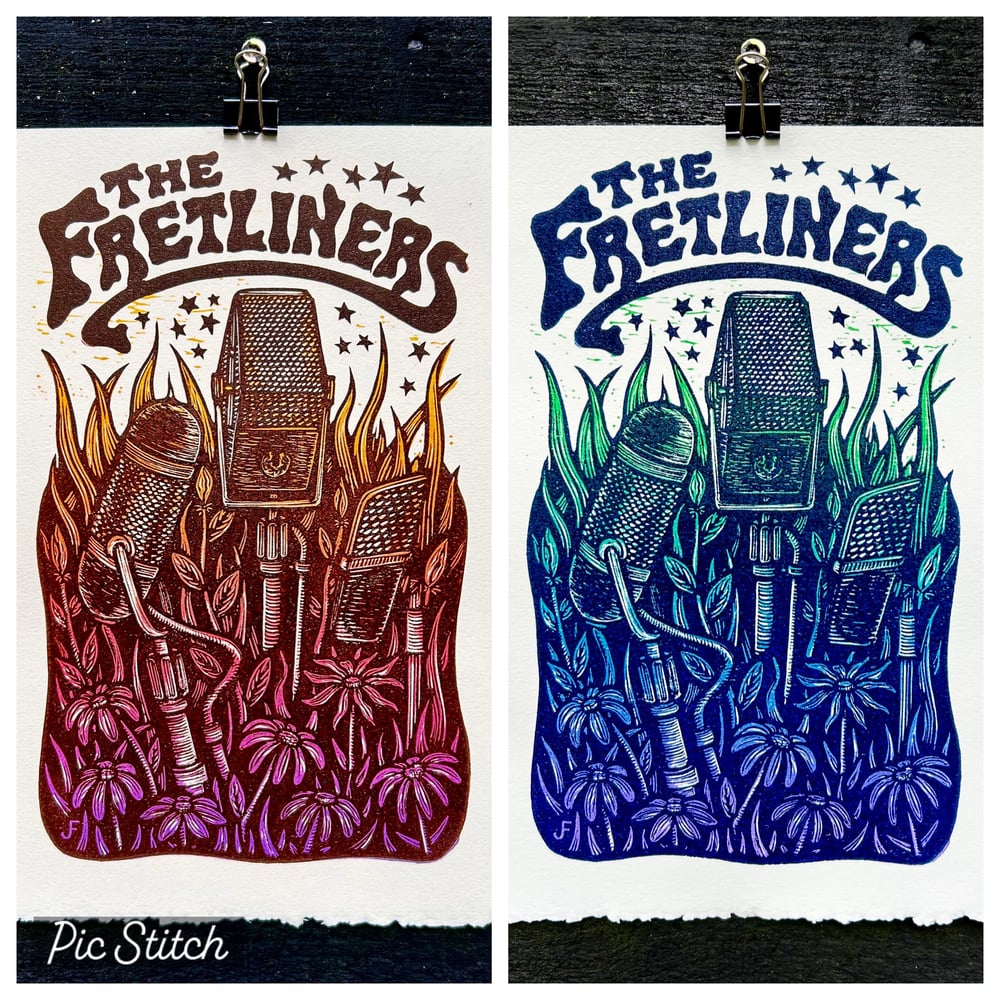 Image of The Fretliners AE prints 