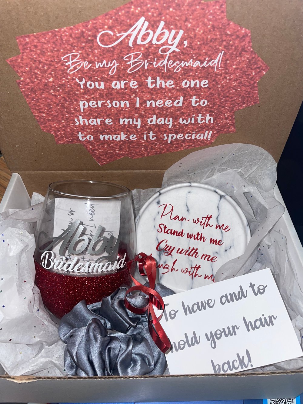 Image of Wedding Box Announcements