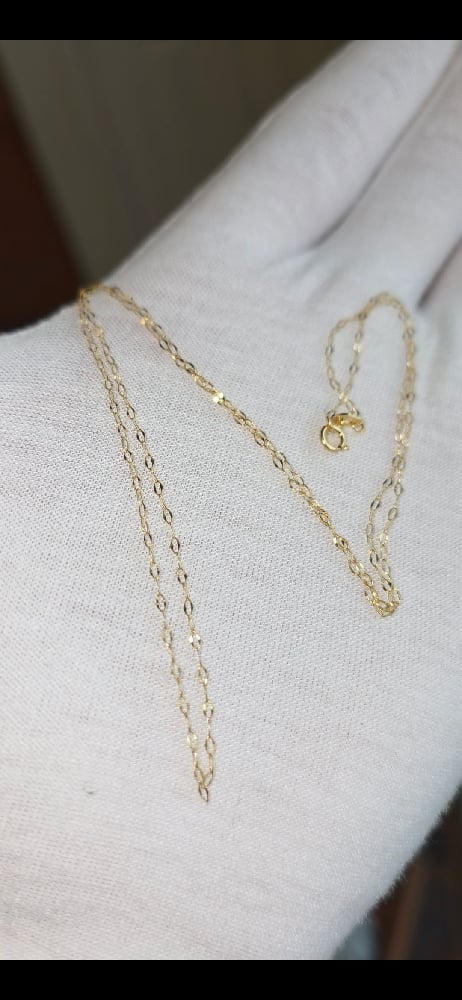 Image of 14k loop chain 