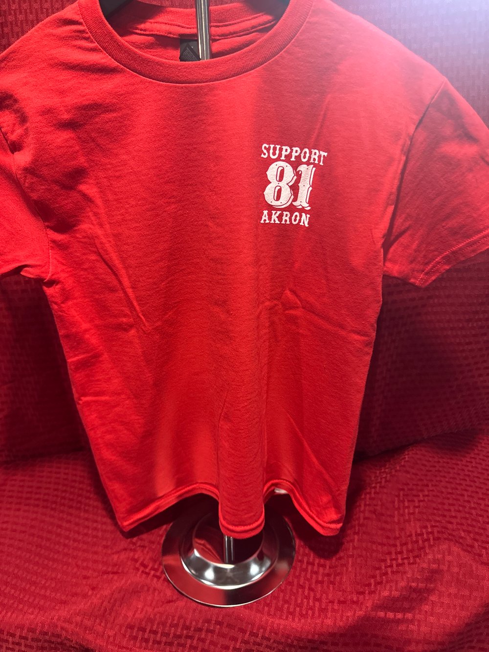 Kids Red Support 81 Tee