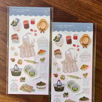 Image 1 of 'Cottage Kitchen' Sticker Sheet