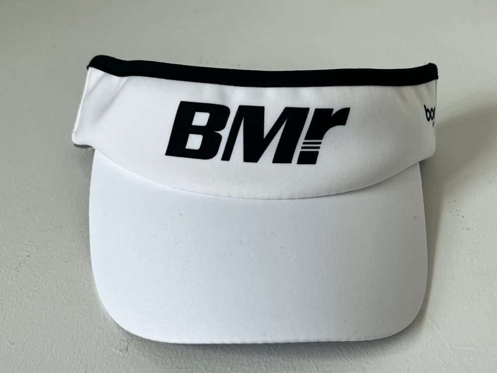 BMR White Visor